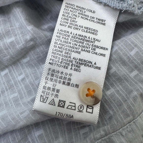 Maeve Anthropologie Christie Floral Embroidered Button Blouse Top Women’s US 4 - Picture 8 of 11